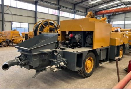 Máquina robótica de hormigón húmedo de alta eficiencia para túneles con rebote bajo